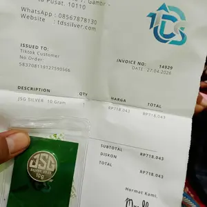 JSG SILVER (PERAK ASLI MURNI 99,95%)