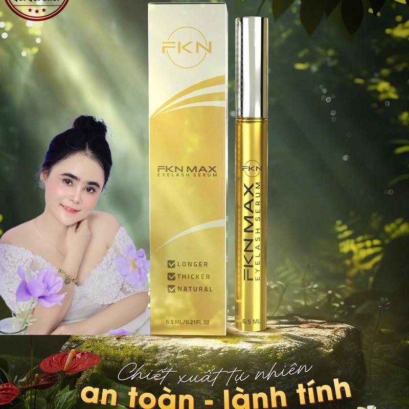 Dưỡng Mi Dưỡng Mày Cao Cấp FKN MAX, FKN+ hỗ trợ tình trạng mi mày thưa nhạt dành cho nam và nữ( dung tích 6.5ml)