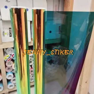 Jenny Stiker - KACA FILM BUNGLON HIJAU/CHAMELEON L138CM / KACA FILM PELANGI UNTUK MOBIL Car