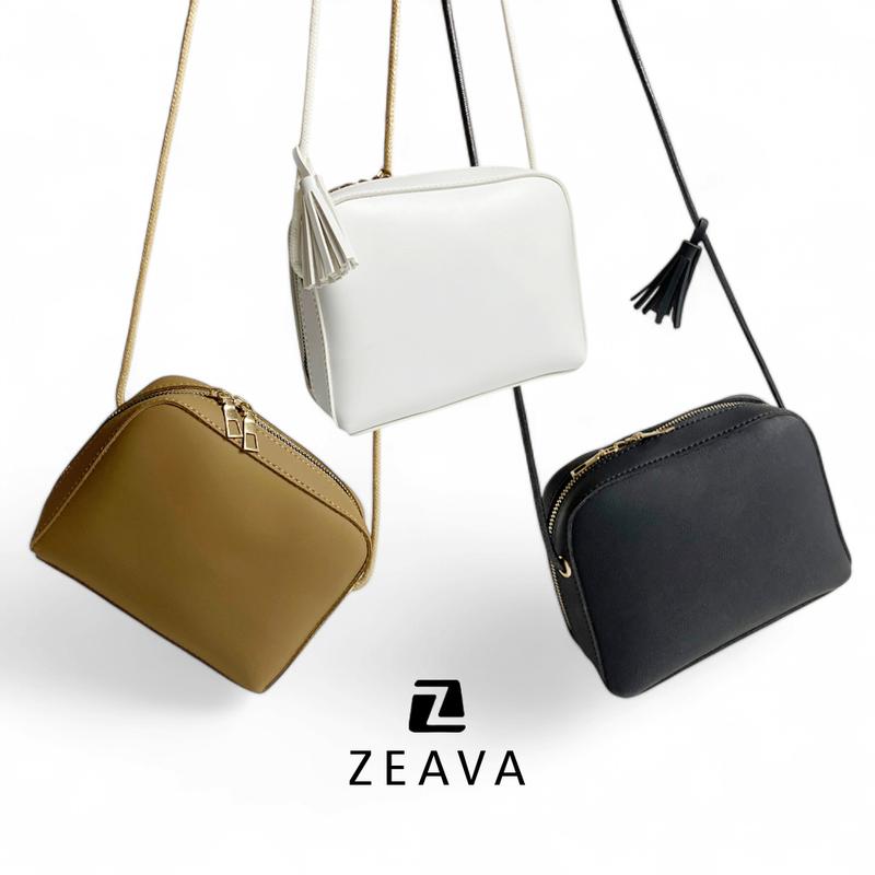 [ZEAVA] Alice Mini Slingbag - Tas Selempang Mini/Slingbag Fashion/Mini Pouch Wanita Hitam 5