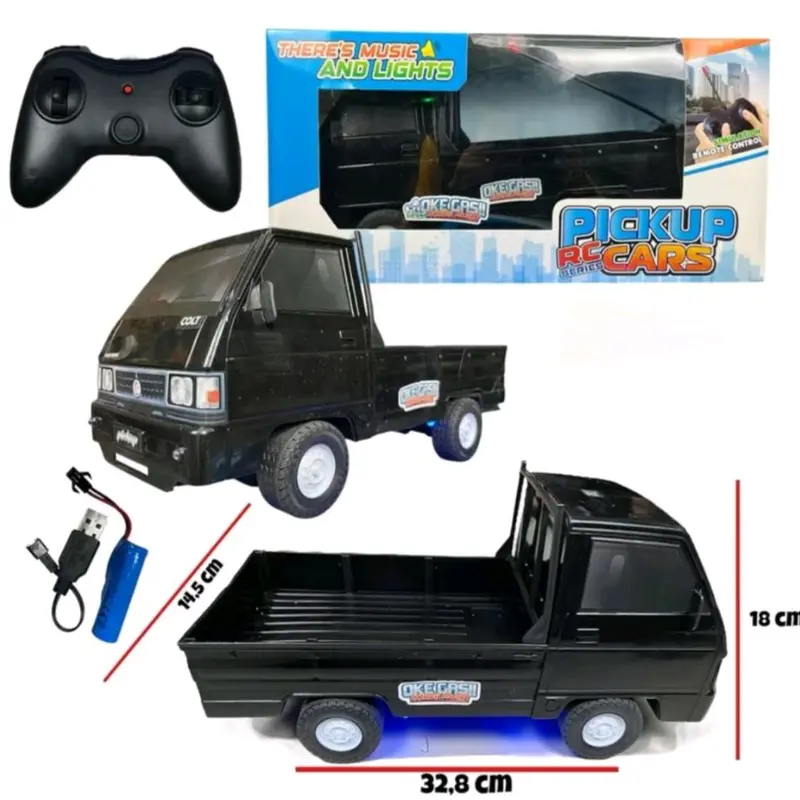 MAINAN MOBIL REMOTE CONTROL RC PICKUP L300 MUSIK TELOLET LAMPU BATRAI CAS RC PICKUP Toys 0