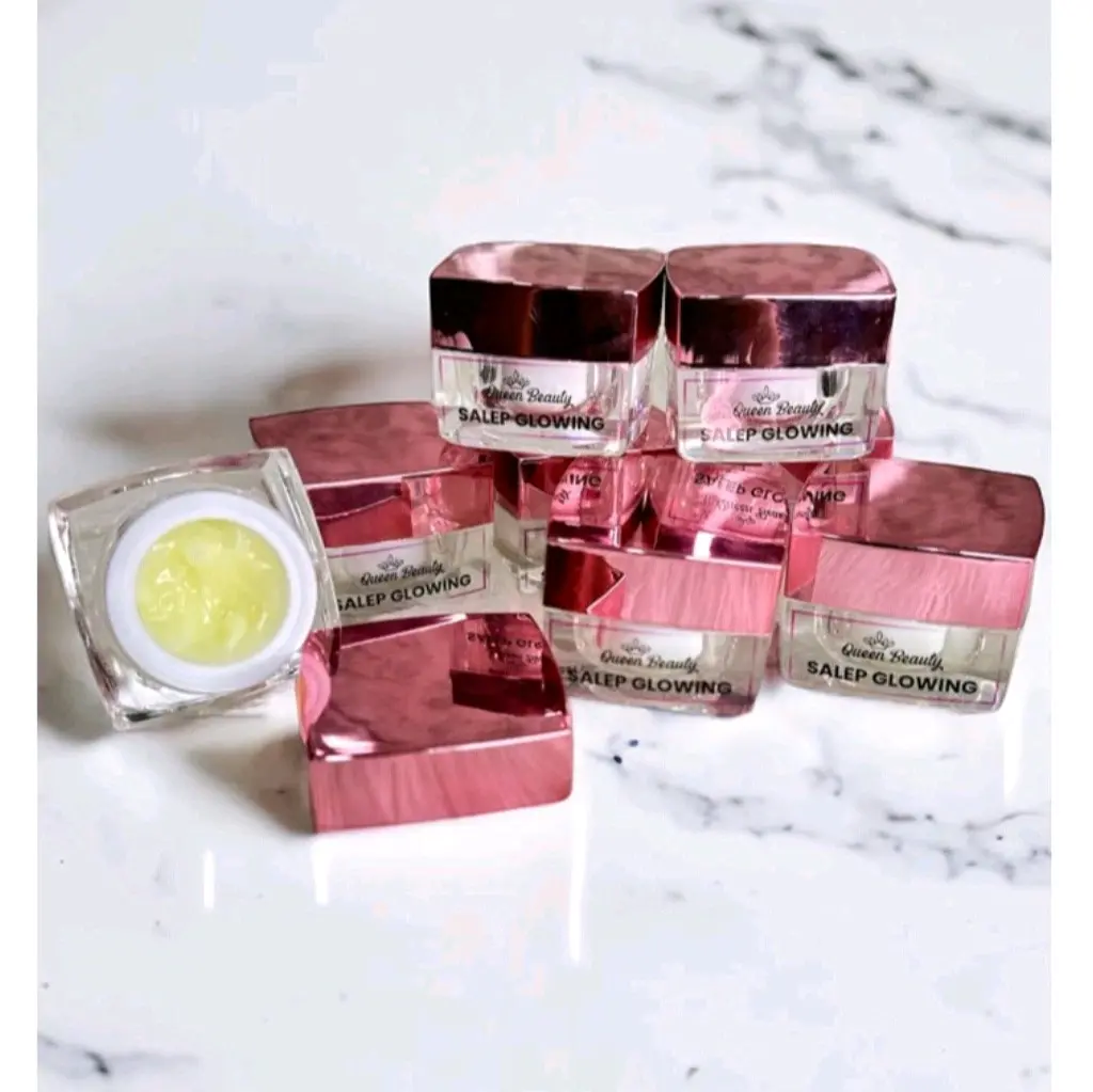 Salep Glowing  pakage baru by Queen Beauty Skincare Original