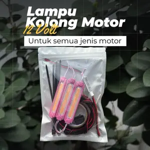 Paket lampu led kolong motor, lampu led 9 titik