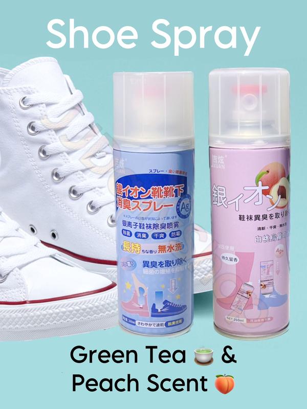 [SG Ready Stock] 260/360mL Silver Ion (Ag+) Shoe Deodorant Spray ...