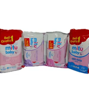 TISU BASAH MITU 3 Pack BABY WIPES GANTI POPOK 50`S BUY 1 GET 1 Bayi Tissue