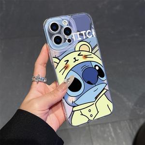 Stitch Angel Patrón Fundas de teléfono suave Silicona para IPHONE SAMSUNG MOTOROLA HUAWEI HONOR OPPO XIAOMI REDMI POCO INFINIX TECNO AGESX1234567890123456789 PRO MAX PLUS LITE ULTRA 5G 5G Transparente Resistente a caídas Muertos Phone Cases