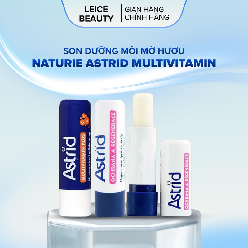 Son Dưỡng Môi Astris Mỡ Hươu 4,7gr - Dưỡng Môi Căng Mọng Bóng Không Cảm Giác Bì - Thiết Kế Chắc Tay Mùi Chanh Dễ Chịu