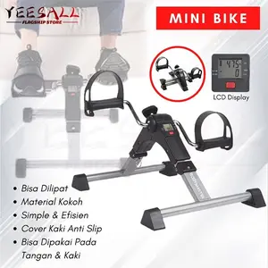 Sepeda Statis Mini Portable - Alat Fitness dan Terapi Kaki untuk Pemulihan & Rehabilitasi di Rumah