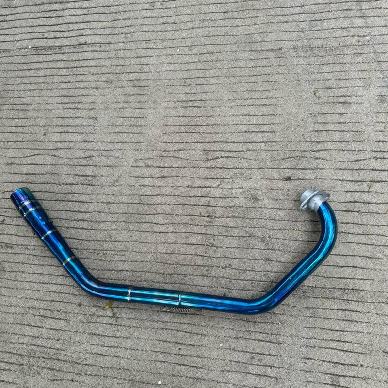 Leher knalpot satria fu bluemon road race diameter 50mm 5