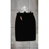 Gambar Rok Sepan pendek 55 / 60 cm hitam kantor kerja kuliah size S M L XL XXL dari Moro seneng bratang Kota Surabaya 3 Tokopedia