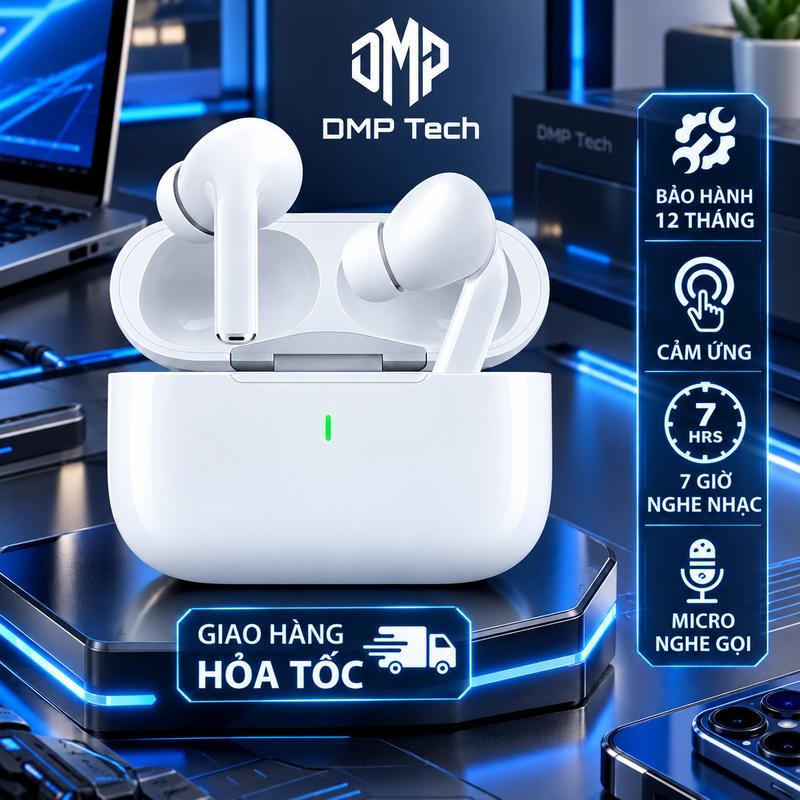 Tai Nghe Bluetooth EPO1 Pro l Bản Nâng Cấp Chống Ồn Tốt l Bass Mạnh Bảo Hành 12 Tháng DMP TECH