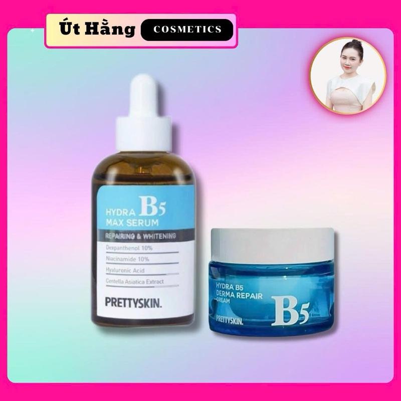 Combo Tinh chất Hydra B5 - Serum B5 và Kem Dưỡng B5 hỗ trợ phục hồi cấp ẩm cho da nhạy cảm