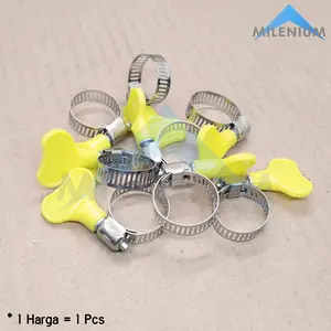 Klem Pengunci Selang Gas - Air / Hose Clamp Stainless / Ring Klem Selang