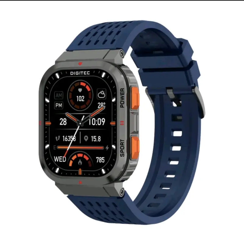 Digitec Commander Jam Tangan Smartwach Original Bluetooth Smartwatch 1 Tahun Garansi 1