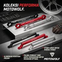 Gambar MOTOWOLF Bracket Crossbar Extension Stabilizer Penyeimbang Stang Motor Alumunium CNC Perlengkapan Setang - Spion Hitam dari MOTOWOLF Official Store Kab. Bandung 1 Tokopedia