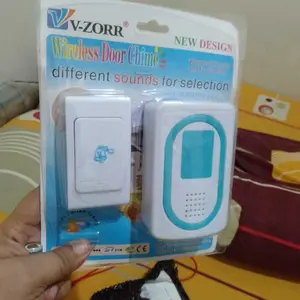 Wireless Door Chime V ZORR Bel Pintu Tanpa Kabel