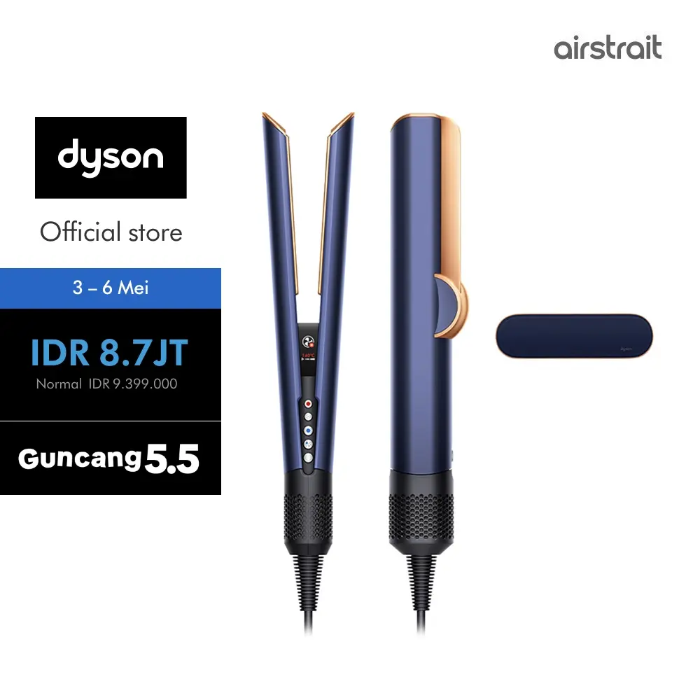 Dyson Airstrait straightener HT01 (Prussian Blue/Rich Copper)