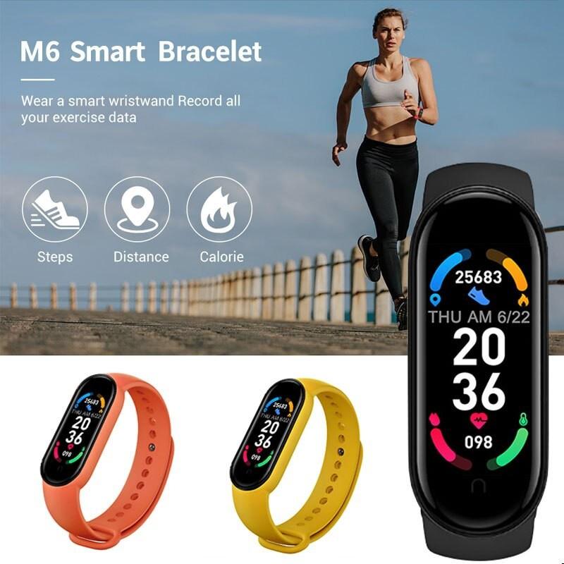 Product Introduction of Aokeyo M6 Smart Watch Pelacak Kebugaran Bluetooth Smart Band Smart Display Detak Jantung Jam Tangan Digital Tahan Air Jam Tangan Olahraga Wanita Pria 30