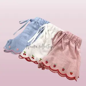 Celana Pendek Anak Perempuan Celana Harian Anak Cewek Tebaru