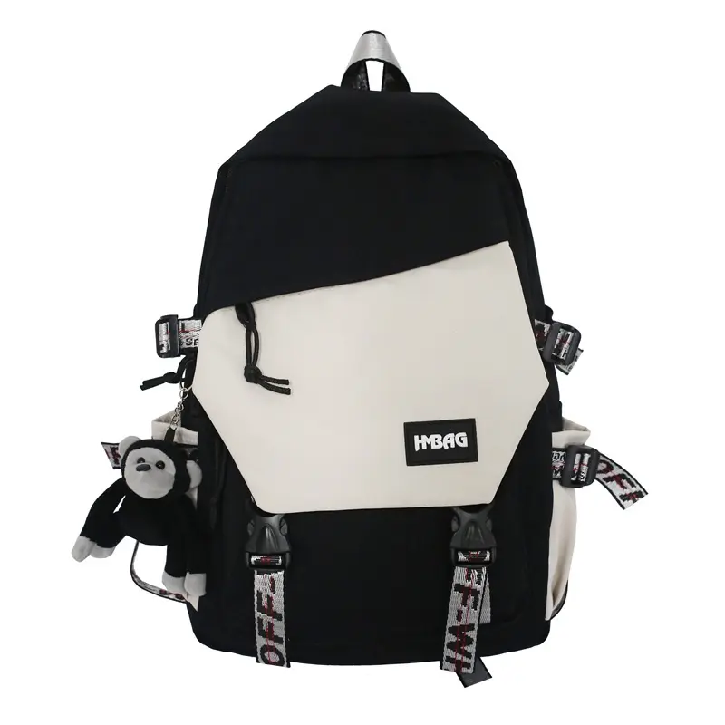 Techdoo Tas Ransel Pria Wanita Tas Punggung Sekolah Backpack Sport Cowok Tas Ransel Laptop Waterproof TR605