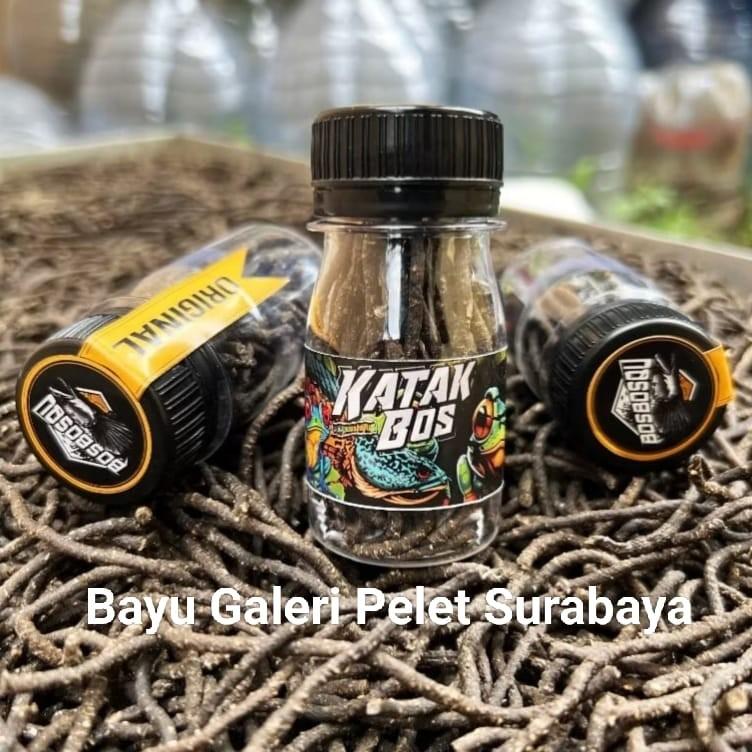 PELET KATAK BOS BOS QU BOSBOSQU 100% DARI KATAK SAWAH + KALSIUM