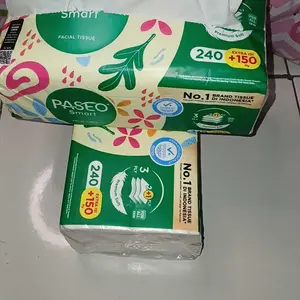 PROMO 6 Pack Tissu Paseo 390helai 3ply halus lembut tebal (2pcs,4pcs,6pcs) banded (beli 1 dapat 2)