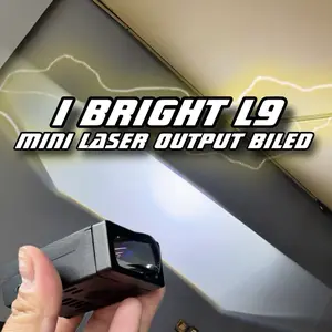 Lampu Tembak Biled L9 cahaya biled 3 warna laser Gepeng Bluelens Cahaya Biled Devil Eyes IBRIGHT L9 Slim Waterproof