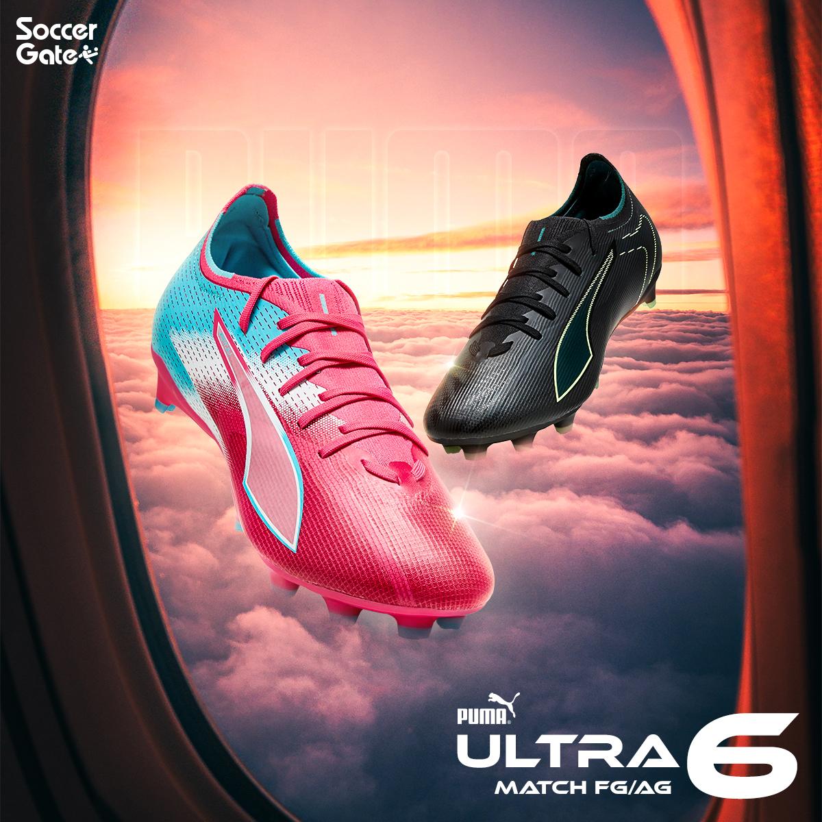 ( NEW ) รองเท้าฟุตบอล PUMA ULTRA MATCH FG/AG FOOTBALL