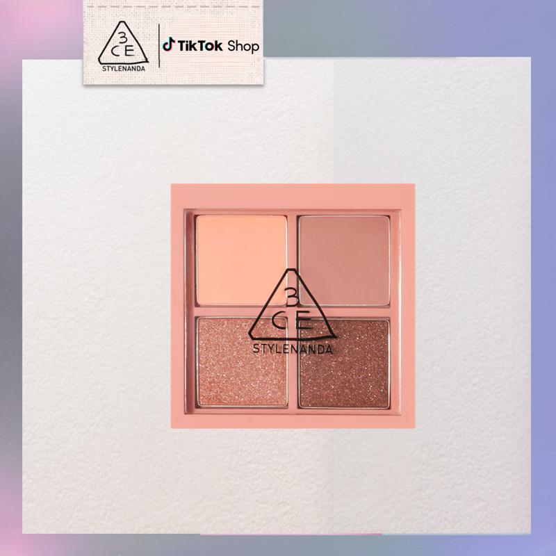 Bảng phấn mắt 3CE 4 màu cỡ nhỏ nhiều màu 3ce Mini Multi Eye Color Palette Small Eye Shadow 3.2g