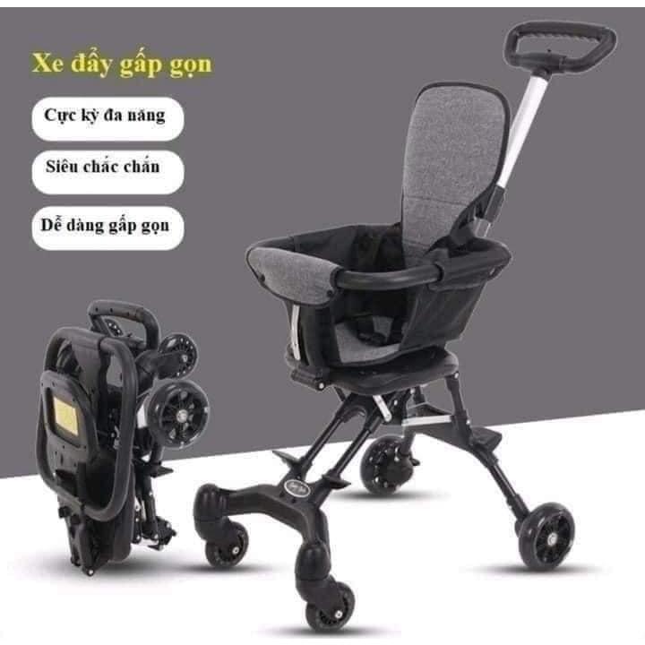 Kiểu dáng trẻ trung Xe đẩy đảo chiều cho bé, Xe đẩy gấp gọn em bé đi du lịch,…