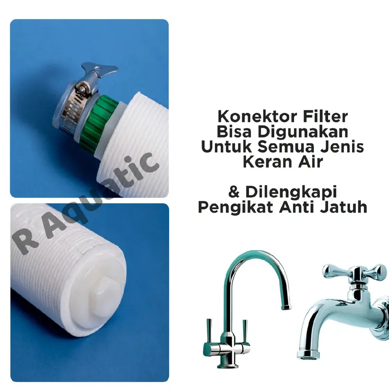 filter keran air saringan penjernih PP 5micron size L 6