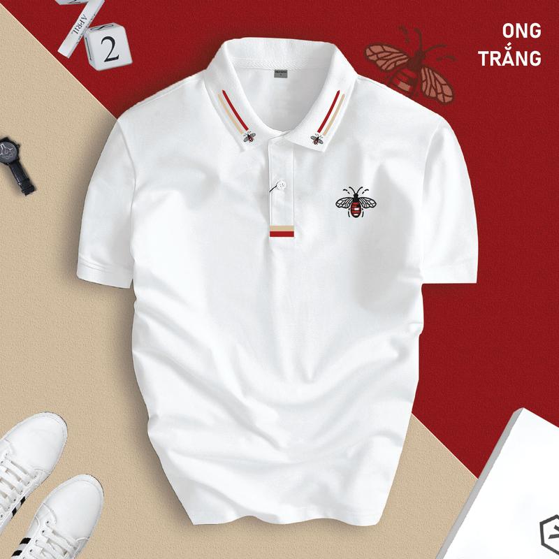 [FULL MÀU] Áo polo ONG chất vải cá sấu co giãn 4 chiều cao cấp, chuẩn form, trẻ trung, năng động Menswear Shirt Ngắn Tay Có Cổ