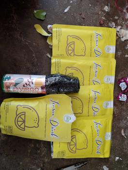 Product Review of Mabello 5 Pouch Minuman Serbuk Lemon   glutathione Drink/ Free Sabun Cair/Bubuk/ Powder from M** 0
