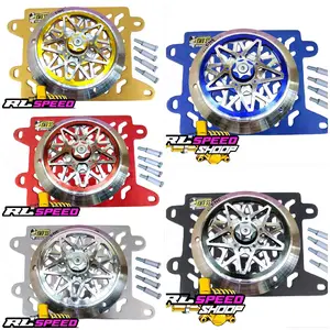 Cover Radiator Set Spinner Bintang Yamaha Xeon Karbu Xeon RC Xeon GT 125 Alumunium plus baut