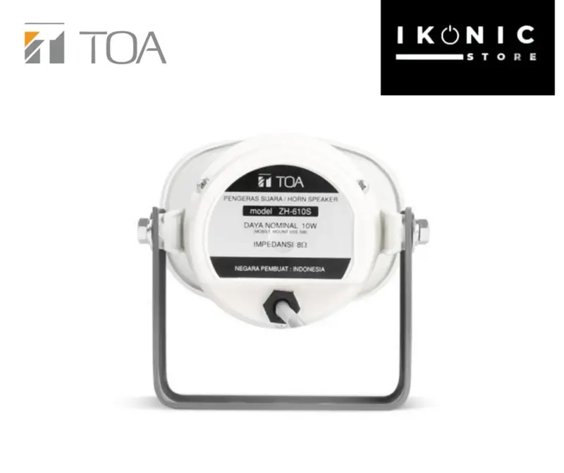 IKONIC TOA ZH 610 s Horn Speaker Corong 100% Original Garansi Resmi TOA ZH 610 S ASLI 4