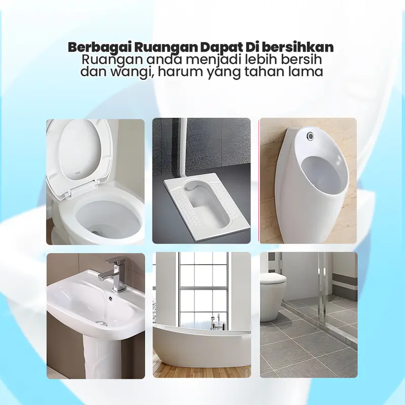 Pembersih Toilet Bunga Penghilang Bau dan Urin Kamar Mandi yang Ampuh 5
