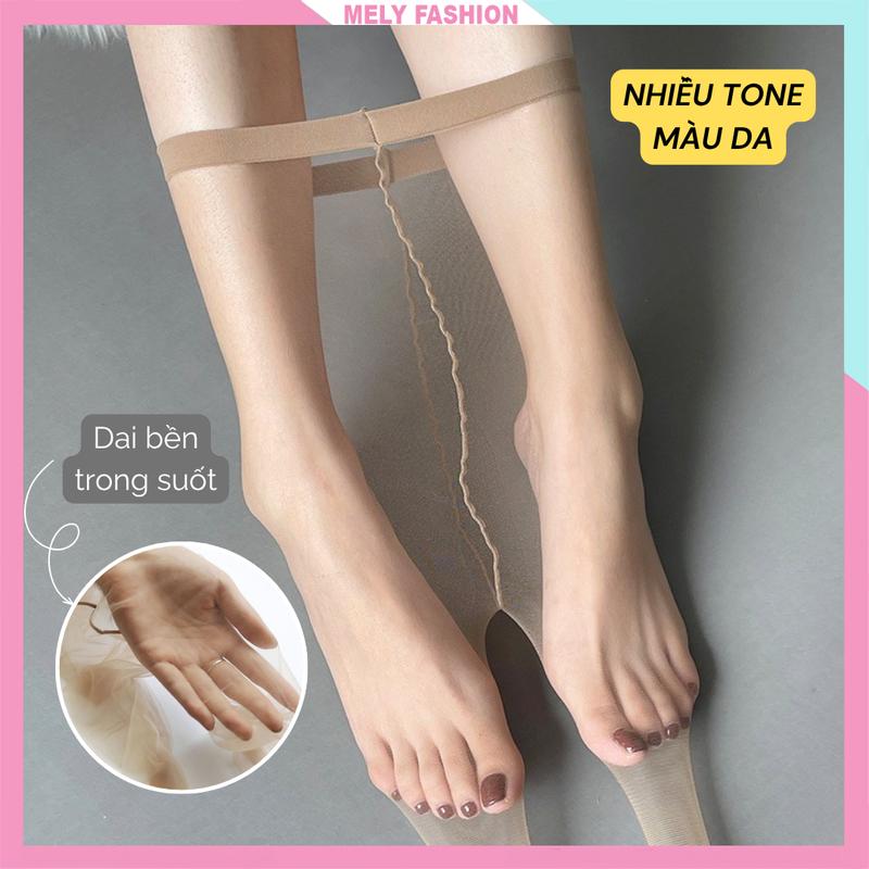 Quần tất tàng hình nữ siêu dai chống xước không rách dọc Mely Fashion QT05