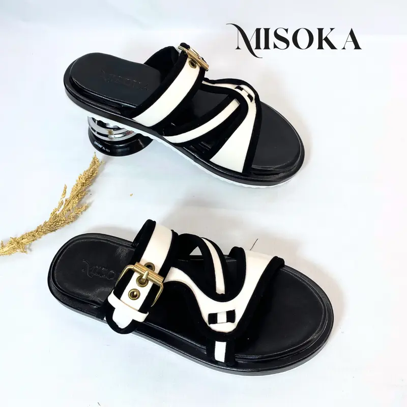 Sandal Wanita kekinian 2025/ Sendal cewek Flat shoes Wanita COD 2