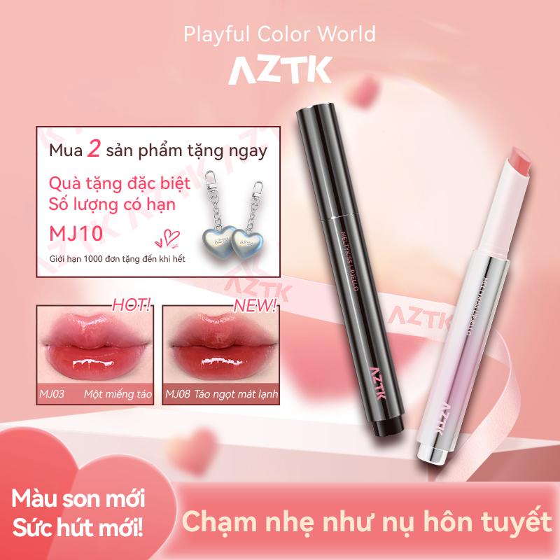 Kem Thạch Môi Nụ Hôn Tuyết, AZTK, Làm Sáng Da, Kết Cấu Lì Hoàn Thiện Bóng Và Dưỡng Ẩm, Thích Hợp Cho Mùa Xuân