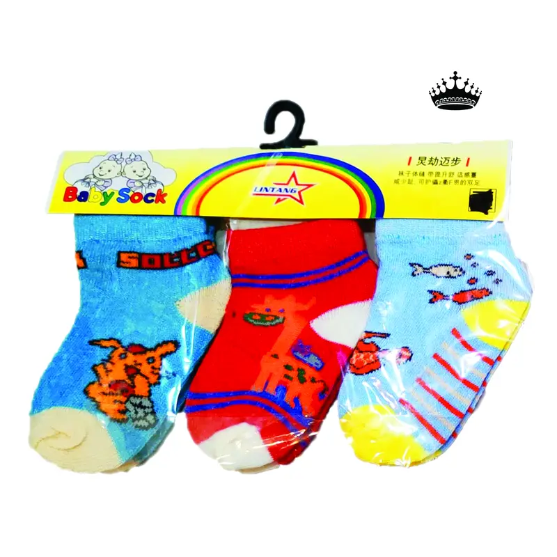 3 PASANG KAOS KAKI BABY ANTI SELIP MURAH 4