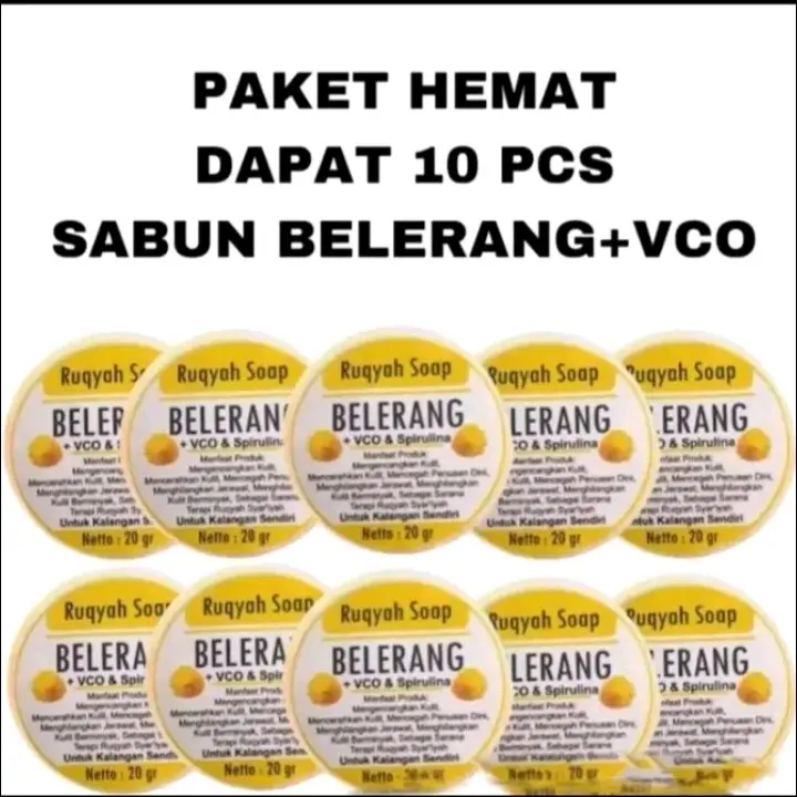 sabun belerang isi 10 pcs