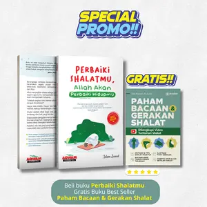 Perbaiki Shalatmu Allah Akan Perbaiki Hidupmu BONUS Paham Bacaan & Gerakan Shalat - Bonus Video Cara Shalat I Buku Arti Doa Shalat - Makna Bacaan Shalat