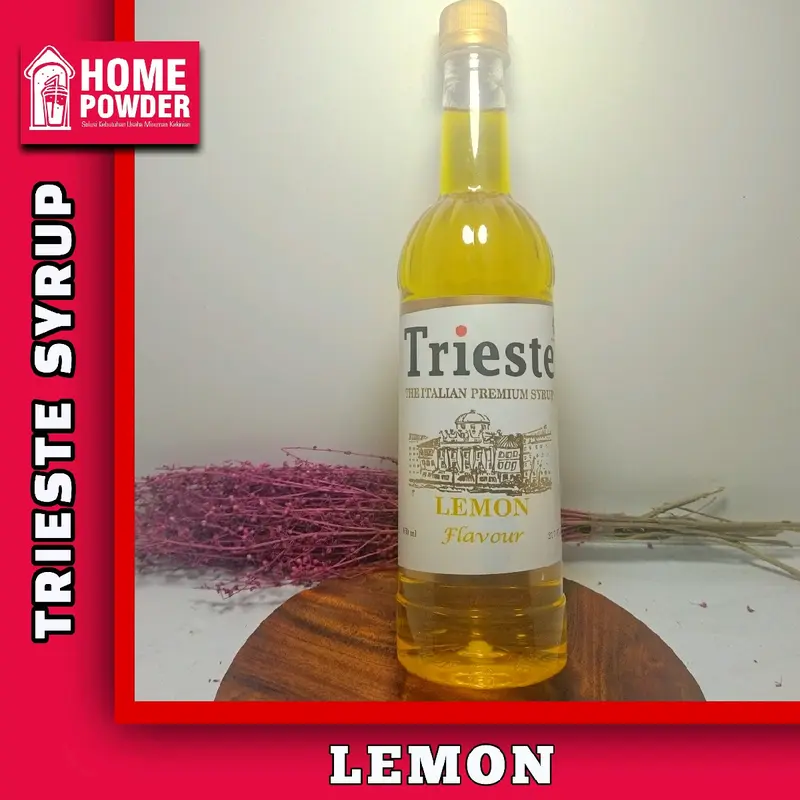 Syrup Trieste The Italian Syrup Flavor 650ml Sirup Premium Botol Gula 4