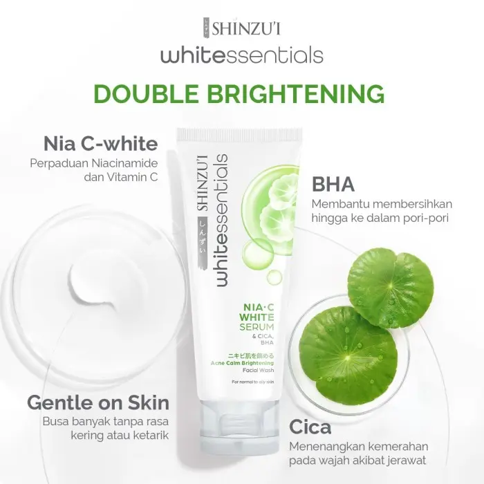 KIAWARI - SHINZUI Facial Wash Sabun Cuci Muka - Face Wash 2