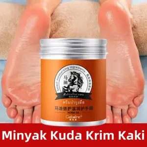 Minyak Kuda Krim Tangan Krim Kaki Perawatan Kulit Kering Krim Kulit Memperbaiki Pelembab untuk Kasar Kering
