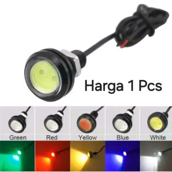 LAMPU EAGLE EYE SOROT MATA ELANG SEIN SEN RETING MINI PROJI PLASMA COB POWER BRIGHT CUSTOME MOBIL MOTOR KOLONG TEMBAK KOTA SENJA Baut Bumper Motorcycle Waterproof 1