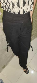Product Review of JISOO Celana Wanita Import Soft Jeans Cargo 371 cargo  jeans from l**y 1
