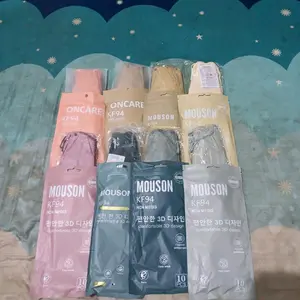 Masker KF94 4ply isi 10pcs warna random note jika mau warna lain