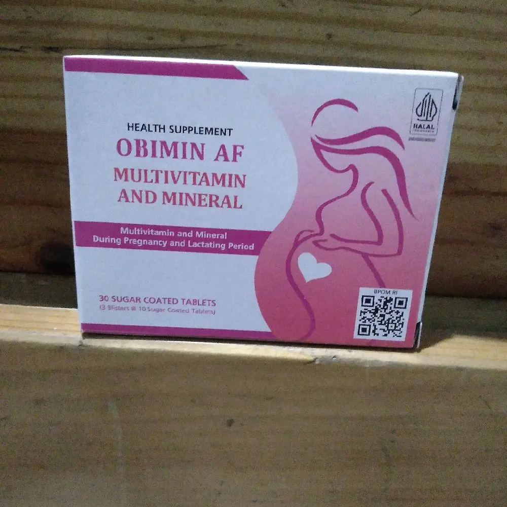 Obimin AF perbox isi 30tablet vitamin ibu hamil