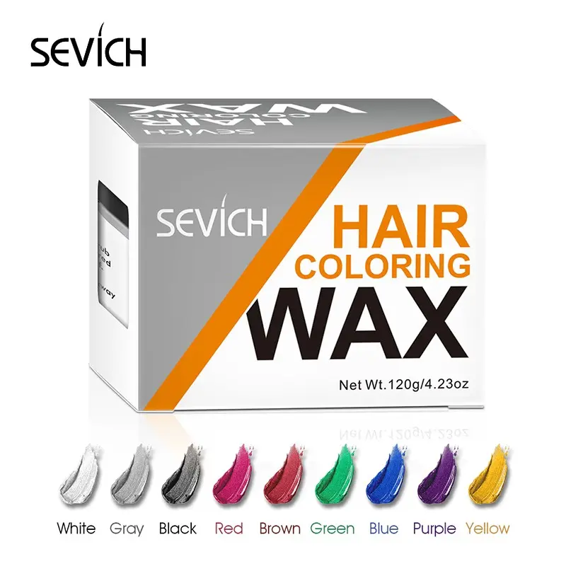 Sevich Original Wax Pomade Clay Waterbased Hair Styling Gel Pomade Cat Pewarna Rambut Dye 9 Varian Warna 1